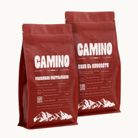 Camino Espresso Discovery Pack with two single origin espresso coffees, Pacamara and Java El Concaste from El Salvador